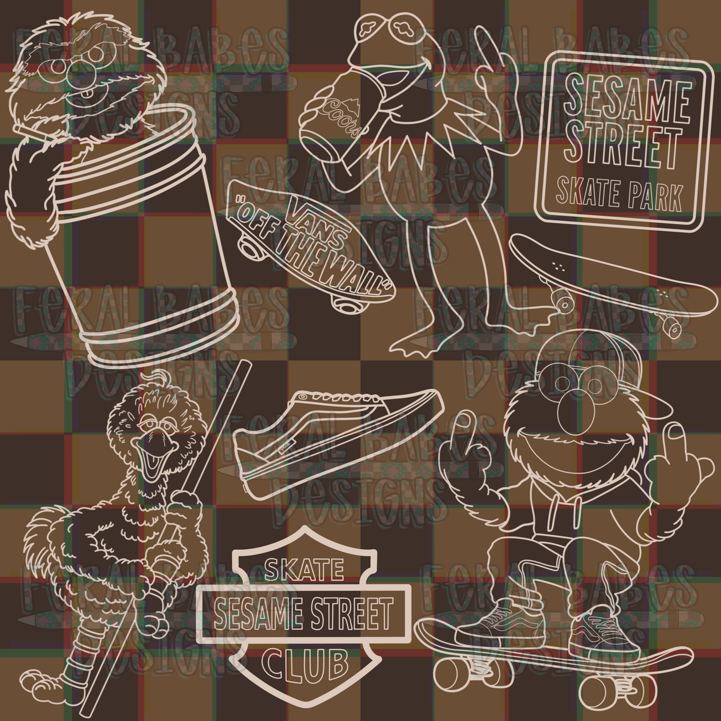 Ses. Skate Stamp Set