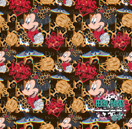 Trippy Girl Mouse Seamless