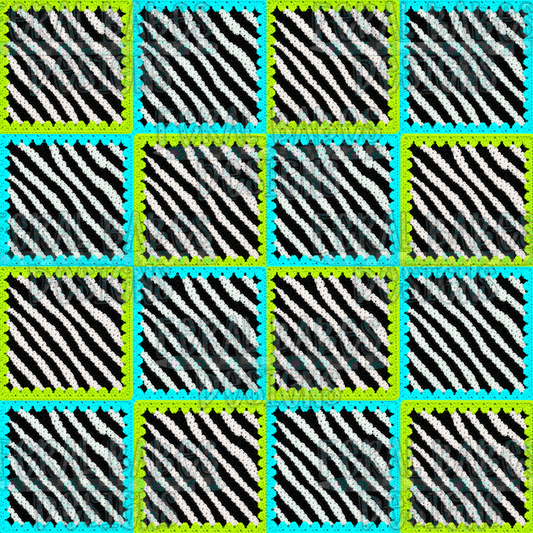 Zebra Patchwork Seamless